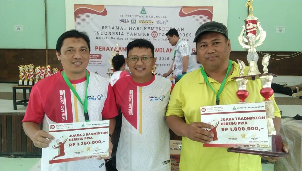 Perayaan HUT RI Ke-80 PT Itci Hutani Manunggal